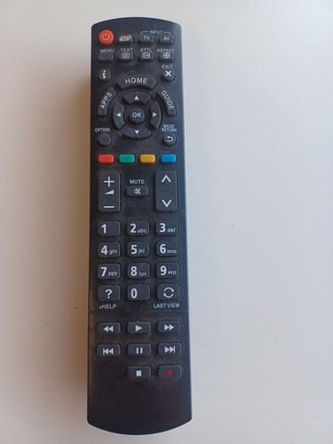 Panasonic viera remote - viera, tv