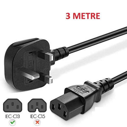 Mains power cord - uk, ac