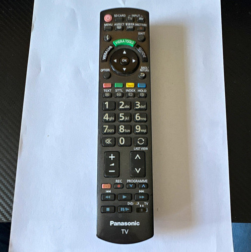 Panasonic vera remote - vera, tv